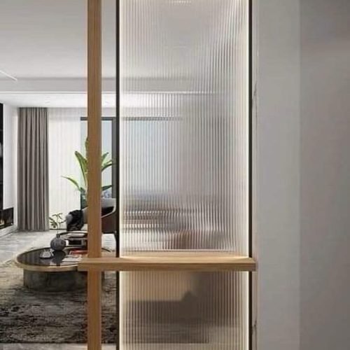 Aluminium profile shutter and slim partition (13)
